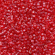 Miyuki Delica Seed Bead 11/0 Transparent Strawberry Luster DB98