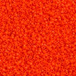 Miyuki Delica Seed Bead 15/0 Opaque Orange DBS722