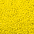 25g Miyuki Delica Seed Bead 11/0 Opaque Yellow DB721