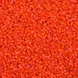 Miyuki Delica Seed Bead 11/0 Matte Opaque Bright Orange AB 2-inch Tube DB872