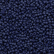 Miyuki Round Seed Bead 8/0 Opaque Matte Metallic Cobalt (2075)