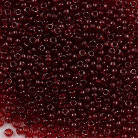 Miyuki Round Seed Bead 8/0 Ruby Gold Luster (304)