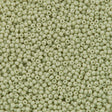 Czech Seed Bead 11/0 Opaque Solgel Light Olive (03152)