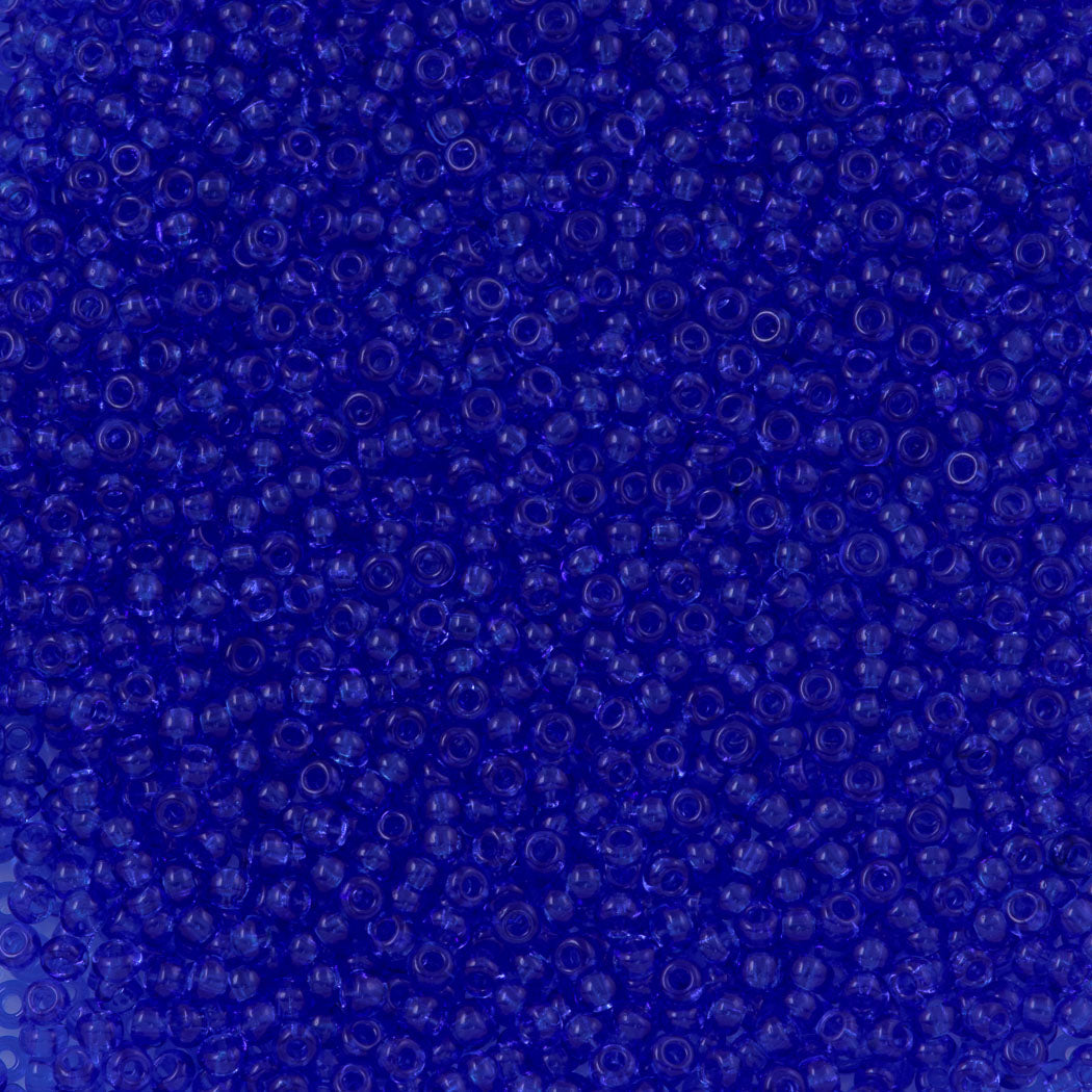 Czech Seed Bead 11/0 Transparent Sapphire (30050)