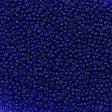 Czech Seed Bead 11/0 Transparent Dark Sapphire (30100)