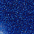 Czech Seed Bead 6/0 Silver Lined Sapphire (37050)