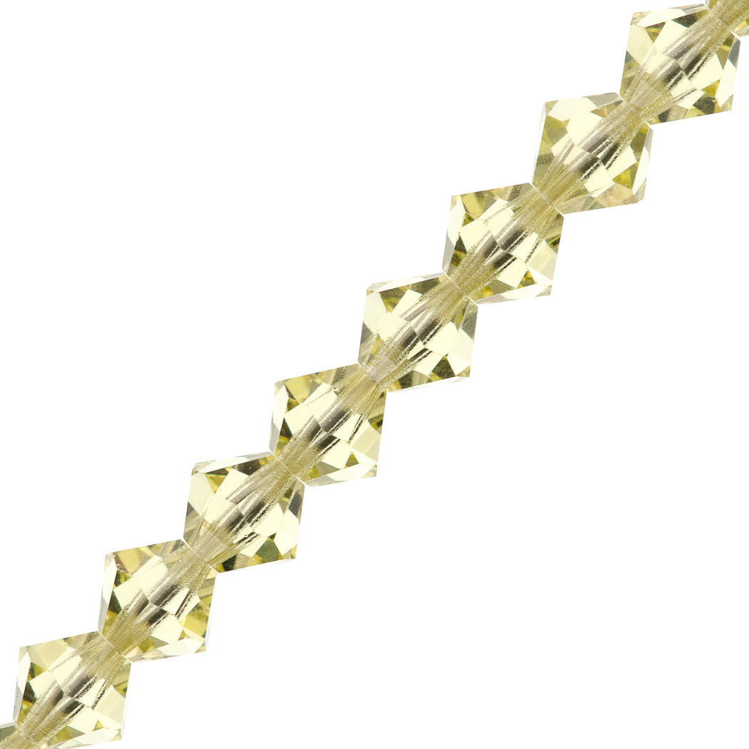 21 Preciosa Crystal 6mm Bicone Bead Jonquil (80100)