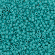 Miyuki Delica Seed Bead 11/0 Opaque Turquoise 2-inch Tube DB729