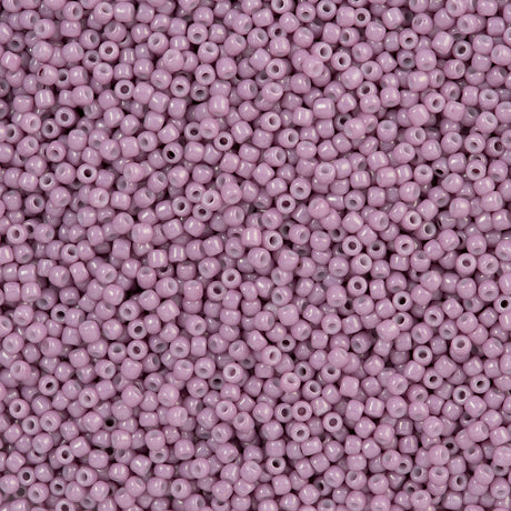 Toho Round Seed Bead 11/0 Opaque Luster Rose Pink (127)