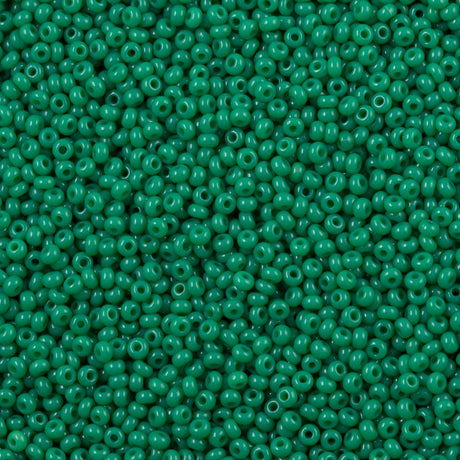 50g Czech Seed Bead 10/0 Orchard Green (52240)