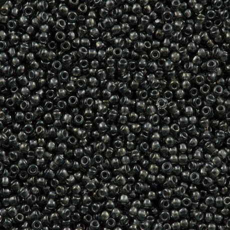 Toho Round Seed Bead 11/0  Inside Color Lined Grey Gunmetal 2.5-inch Tube (282)