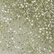 Miyuki Delica Seed Bead 11/0 Silver Lined Crystal Glazed Light Lime 2-inch Tube DB1431