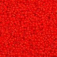 Miyuki Round Seed Bead 8/0 Opaque Red 22g Tube (407)