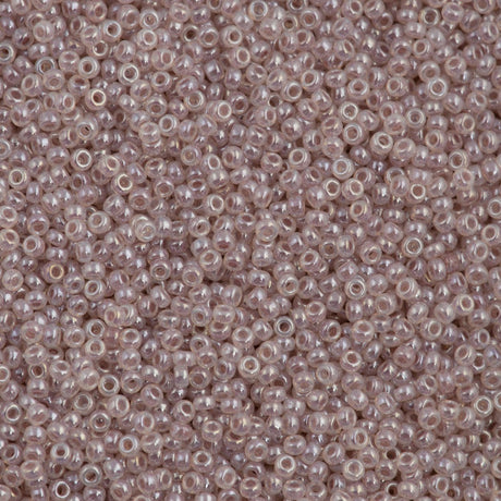 50g Miyuki Round Seed Bead 11/0 Light Amethyst Ceylon 11-542