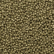 Miyuki Round Seed Bead 11/0 Duracoat Galvanized Matte Light Pewter 22g Tube (4221F)