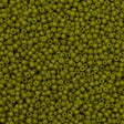 50g Toho Round Seed Bead 11/0 Semi-Glazed Olive (2601F)