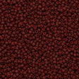 50g Toho Round Seed Bead 11/0 Semi-Glazed Dark Red (2609F)