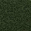 Miyuki Delica Seed Bead 11/0 Matte Opaque Glazed Avocado 2-inch Tube DB2291