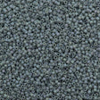 Miyuki Delica Seed Bead 11/0 Matte Opaque Glazed Shark Fin AB 2-inch Tube DB2320