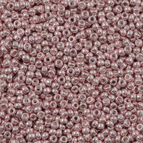 Miyuki Round Seed Bead 11/0 Galvanized Light Rose 22g Tube (1086)