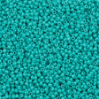 Toho Round Seed Bead 11/0 Opaque Turquoise 2.5-inch Tube (55)