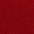 Toho Round Seed Bead 11/0 Transparent Ruby 2.5-inch Tube (5B)