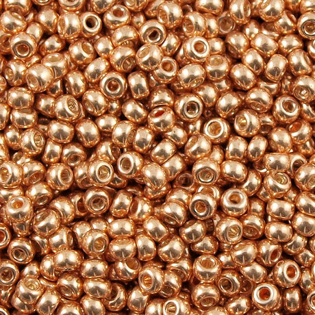 Miyuki Round Seed Bead 11/0 Galvanized Light Beige (1072L)