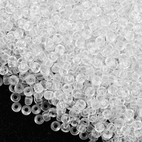 Miyuki Round Seed Bead 11/0 Transparent Crystal (131)