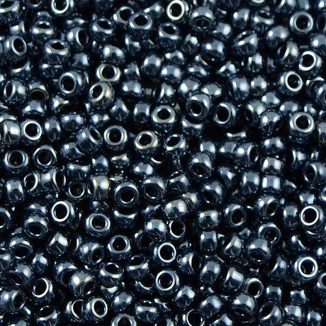 Miyuki Round Seed Bead 11/0 Metallic Gunmetal (451)