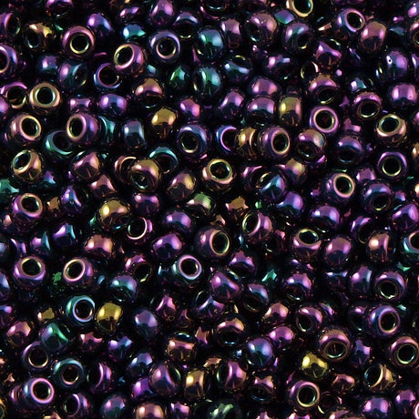 Miyuki Round Seed Bead 11/0 Metallic Purple (454)