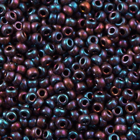 Miyuki Round Seed Bead 11/0 Metallic Bronze Iris (466)