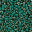 Super Duo 2x5mm Two Hole Beads Opaque Turquoise Celsian 15g (63130Z)