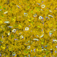 Super Duo 2x5mm Two Hole Beads Lemon AB 22g Tube (80020X)