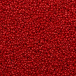 50g Miyuki Round Seed Bead 11/0 Opaque Dark Red (408)