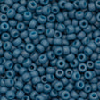 Miyuki Round Seed Bead 6/0 Opaque Matte Denim 20g Tube (2074)