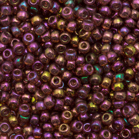 Miyuki Round Seed Bead 6/0 Rose Gold Luster 20g Tube (301)