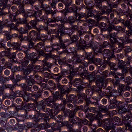 Miyuki Round Seed Bead 8/0 Lilac Gold Luster 22g Tube (312)