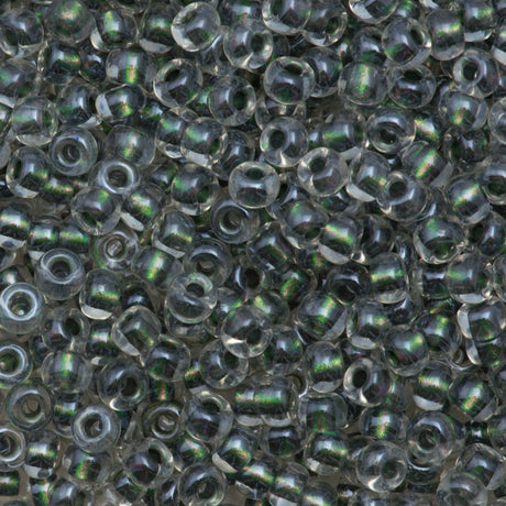 Miyuki Round Seed Bead 6/0 Magic Smoke Patina Lined Crystal 30g (3204)