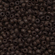 Miyuki Round Seed Bead 6/0 Opaque Chocolate 20g Tube (419)