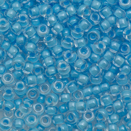 Miyuki Round Seed Bead 6/0 Luminous Ocean Blue 20g Tube (4300)