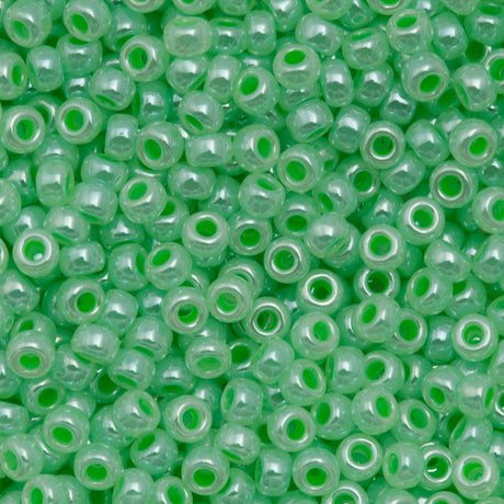 Miyuki Round Seed Bead 8/0 Mint Ceylon 25g (520)