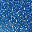 Miyuki Round Seed Bead 8/0 Silver Lined Cornflower Blue 22g Tube (28)