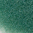 50g Miyuki Round Seed Bead 11/0 Transparent Seafoam Luster (2445)