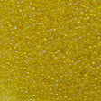 Miyuki Round Seed Bead 8/0 Transparent Yellow AB 22g Tube (252)