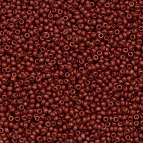 Miyuki Round Seed Bead 11/0 Duracoat Matte Galvanized Berry 22g Tube (4208F)