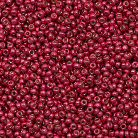 Miyuki Round Seed Bead 11/0 Duracoat Galvanized Light Cranberry (4211)