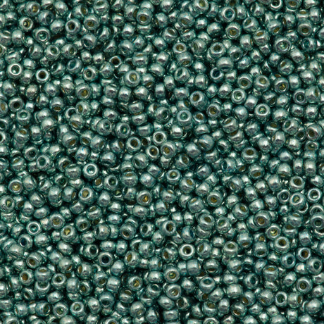 50g Miyuki Round Seed Bead 11/0 Duracoat Galvanized Pale Sea Foam (4216)