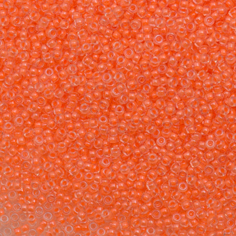 10g Miyuki Round Seed Bead 11/0 Luminous Creamsicle (4298)