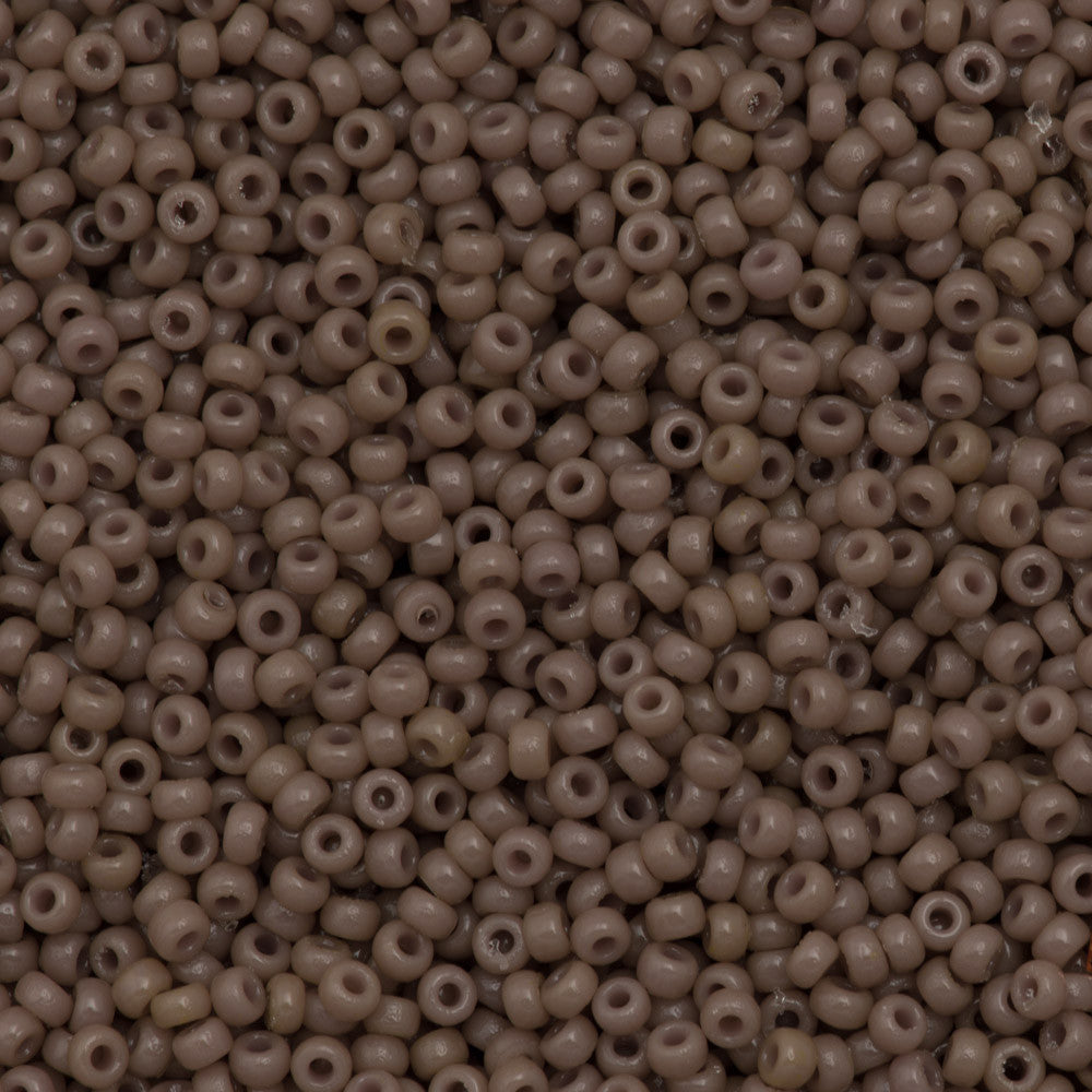 Miyuki Round Seed Bead 8/0 Duracoat Opaque Beige 22g Tube (4455)