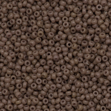 Miyuki Round Seed Bead 8/0 Duracoat Opaque Beige 22g Tube (4455)